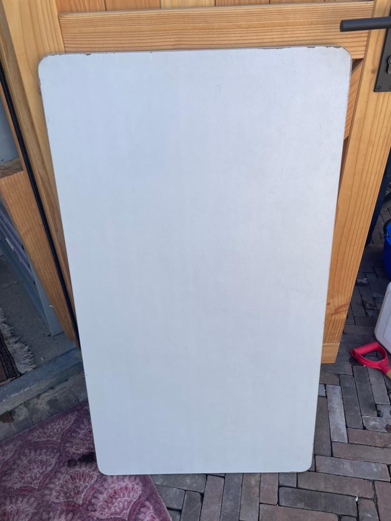 Camping tafel inklapbaar, Caravans en Kamperen, Ophalen, Gebruikt, Campingtafel