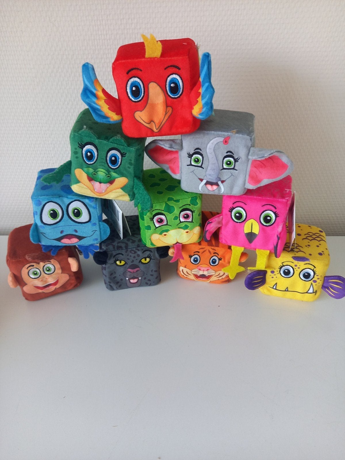 Lidl Jungle Minis Knuffels - Complete Set, Lidl, Overige karakters, Overige typen, Ophalen of Verzenden