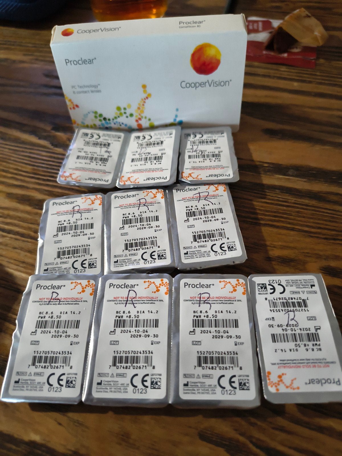 Proclear contactlenzen +8,50 (10 stuks) - Nieuw, Ophalen of Verzenden, Nieuw, Ogen