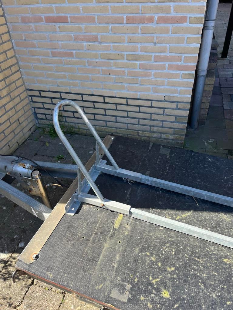 Motor/dirtbike aanhanger, Ophalen, Gebruikt