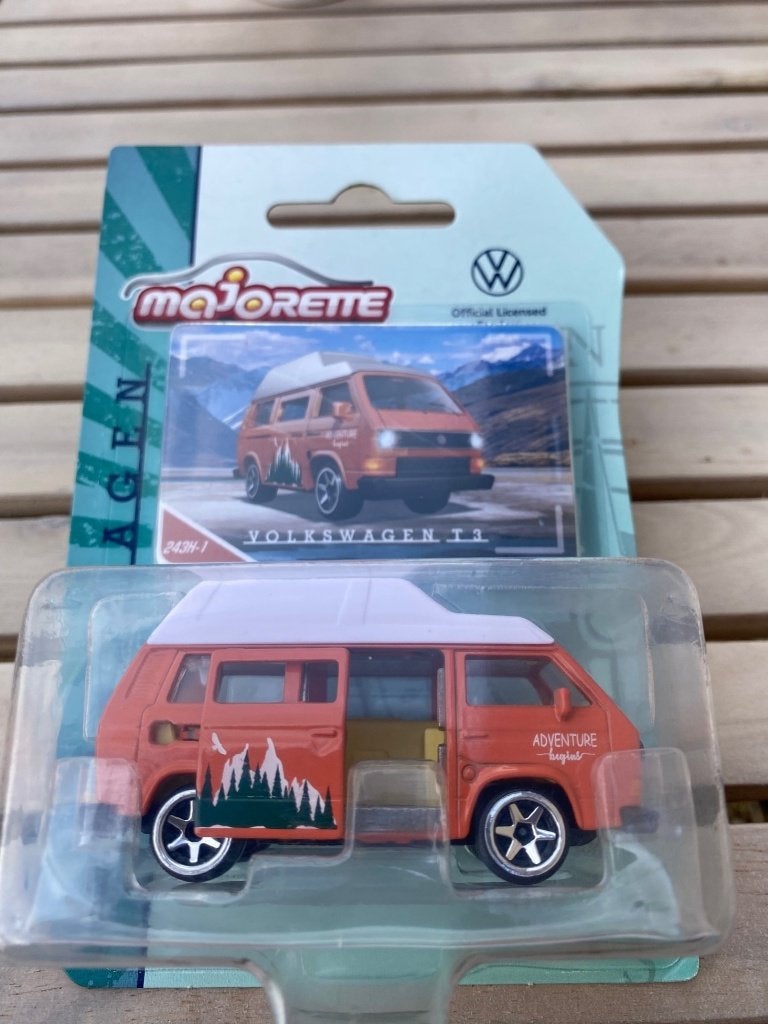 Majorette Volkswagen T3 Camper, Ophalen of Verzenden, Nieuw, Auto