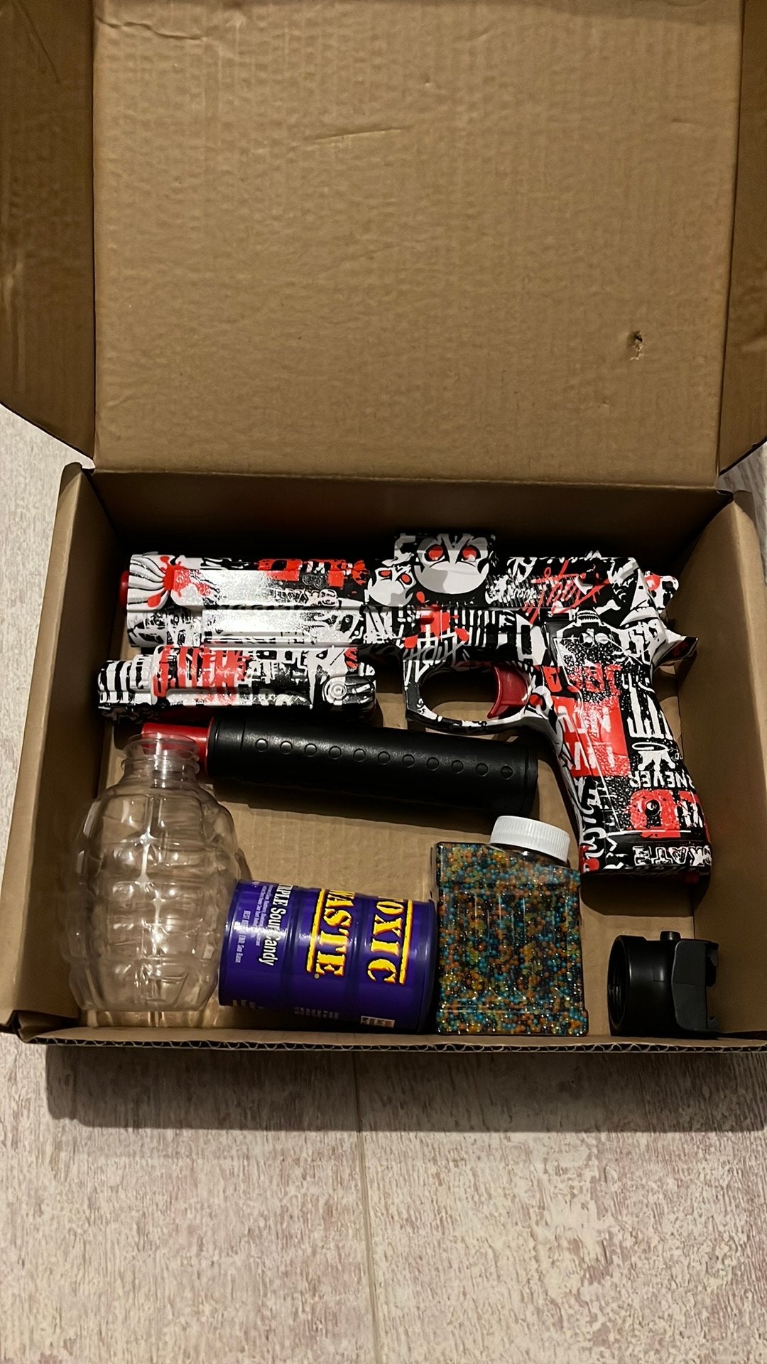 Gel blaster rood/zwart, Ophalen, Zo goed als nieuw