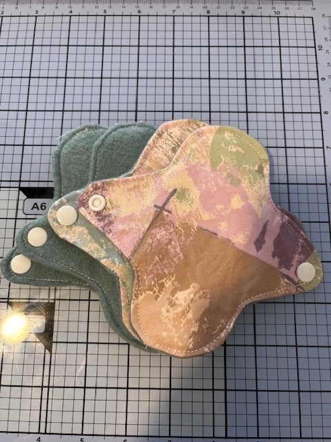 wasbaar mini inlegkruisjes set van 4 stuks, Onbekend, Verzenden, Overige kleuren, Overige typen