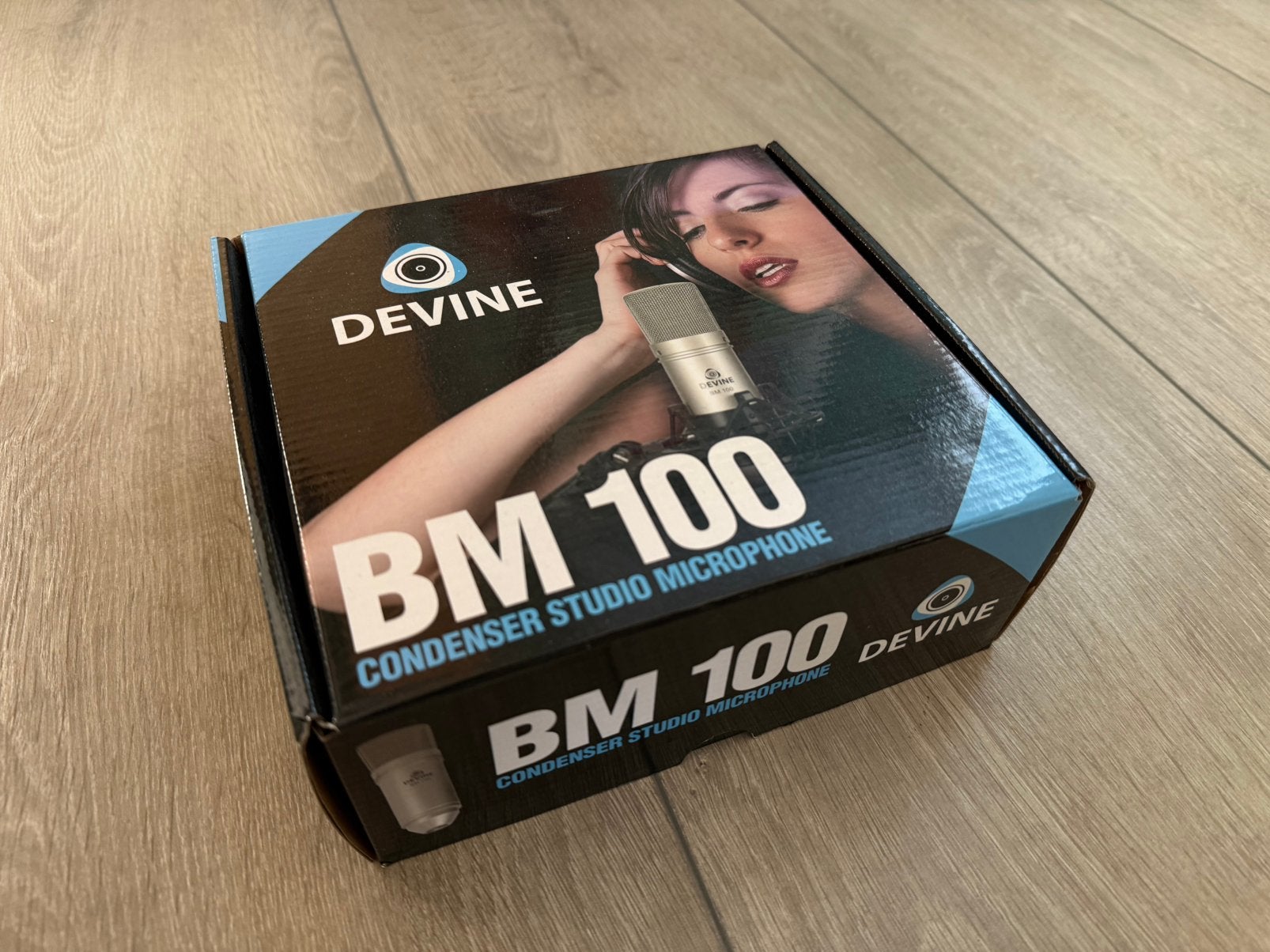 Devine BM 100 Condenser Studio Microfoon, Ophalen of Verzenden, Zo goed als nieuw, Studiomicrofoon