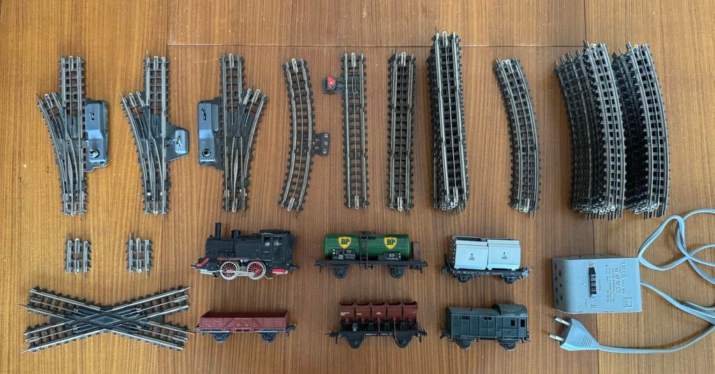 Complete trix express treinset, Ophalen, Gelijkstroom, Trix, Analoog