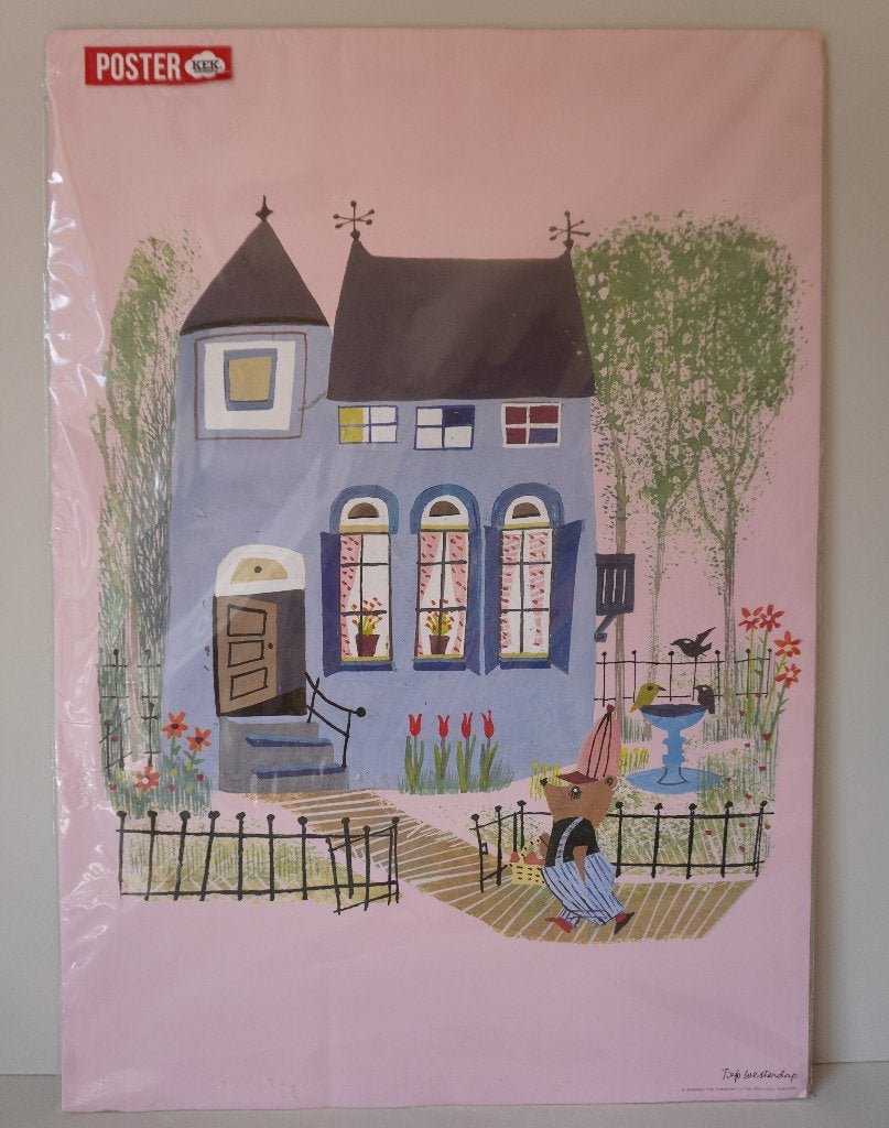 Fiep Westendorp  poster KEK Amsterdam jaren00, Rechthoekig Staand, Nieuw, Ophalen of Verzenden, A1 t/m A3