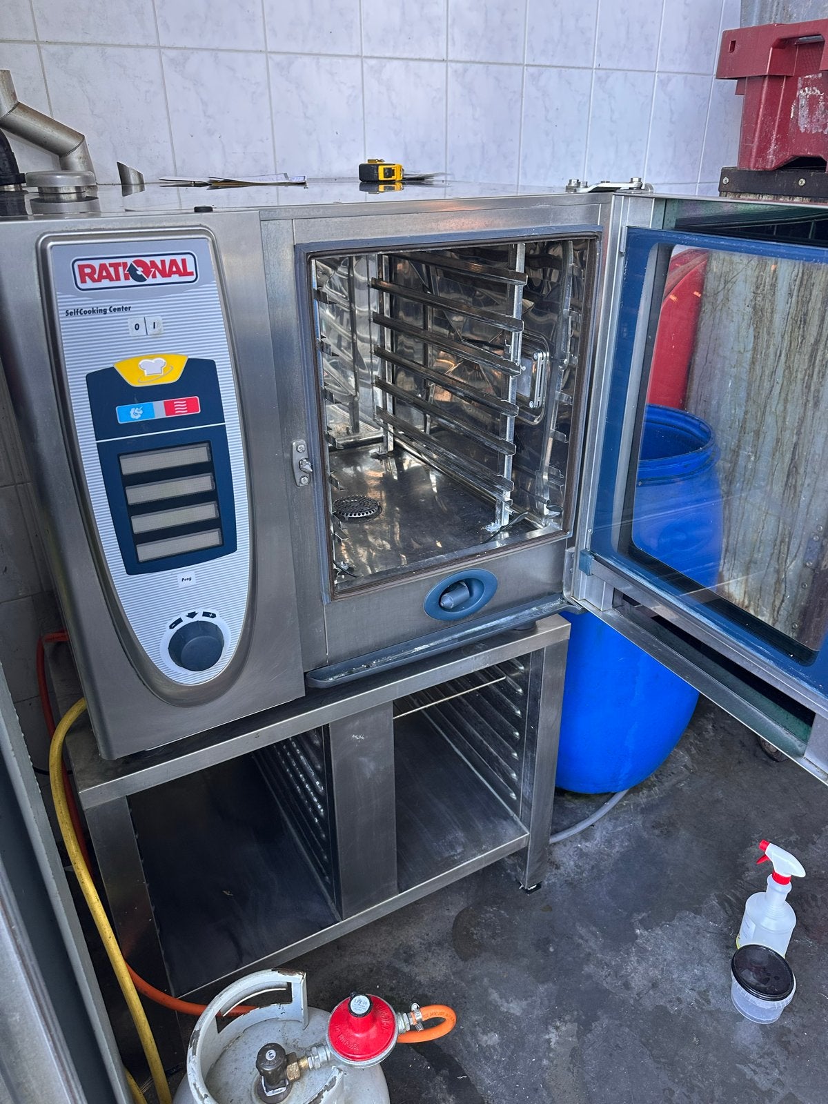 Rational SelfCookingCenter met onderstel, Ophalen, Rational, Gebruikt, Horeca-oven