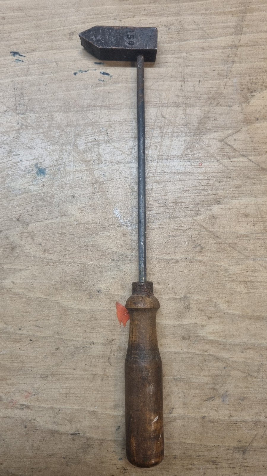 Antieke vintage koperen soldeerbout, Antiek en Kunst, Ophalen of Verzenden