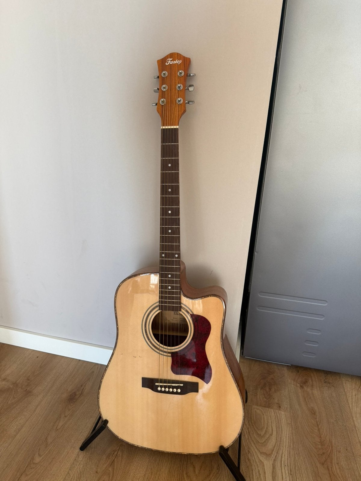 fazley elektrisch-akoestische gitaar, Ophalen, Zo goed als nieuw, Western- of Steelstringgitaar