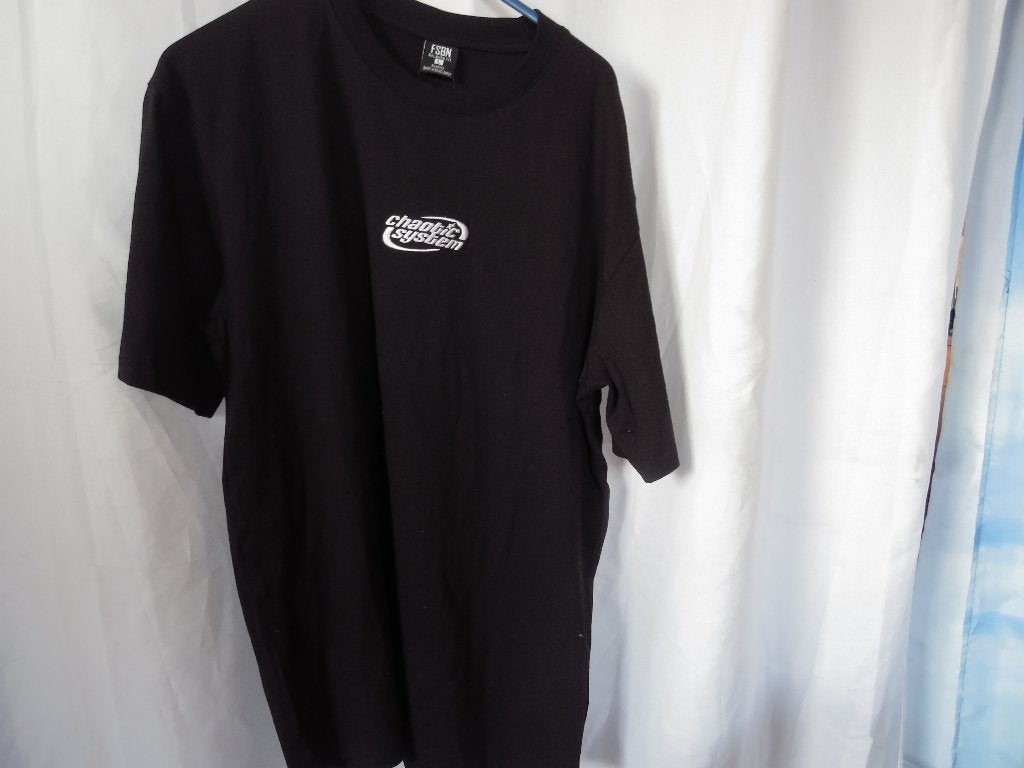 nieuw zwart Chaotic System tshirt mt L van FSBN, Kleding | Heren, T-shirts, Maat 48/50 (M), Zwart, Nieuw, Ophalen of Verzenden