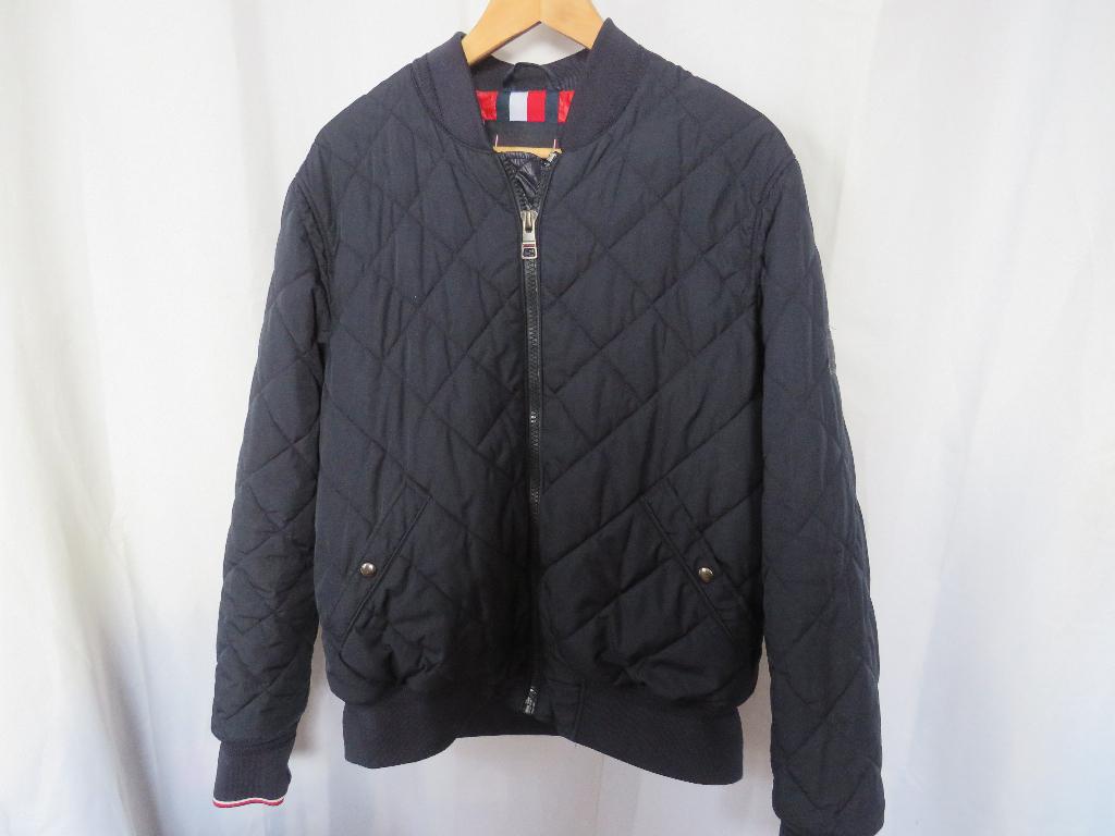 blauwe quilted jas tussendoor Jacket mt L Tommy Hilfiger, Kleding | Heren, Jassen | Winter, Tommy Hilfiger, Gedragen, Verzenden