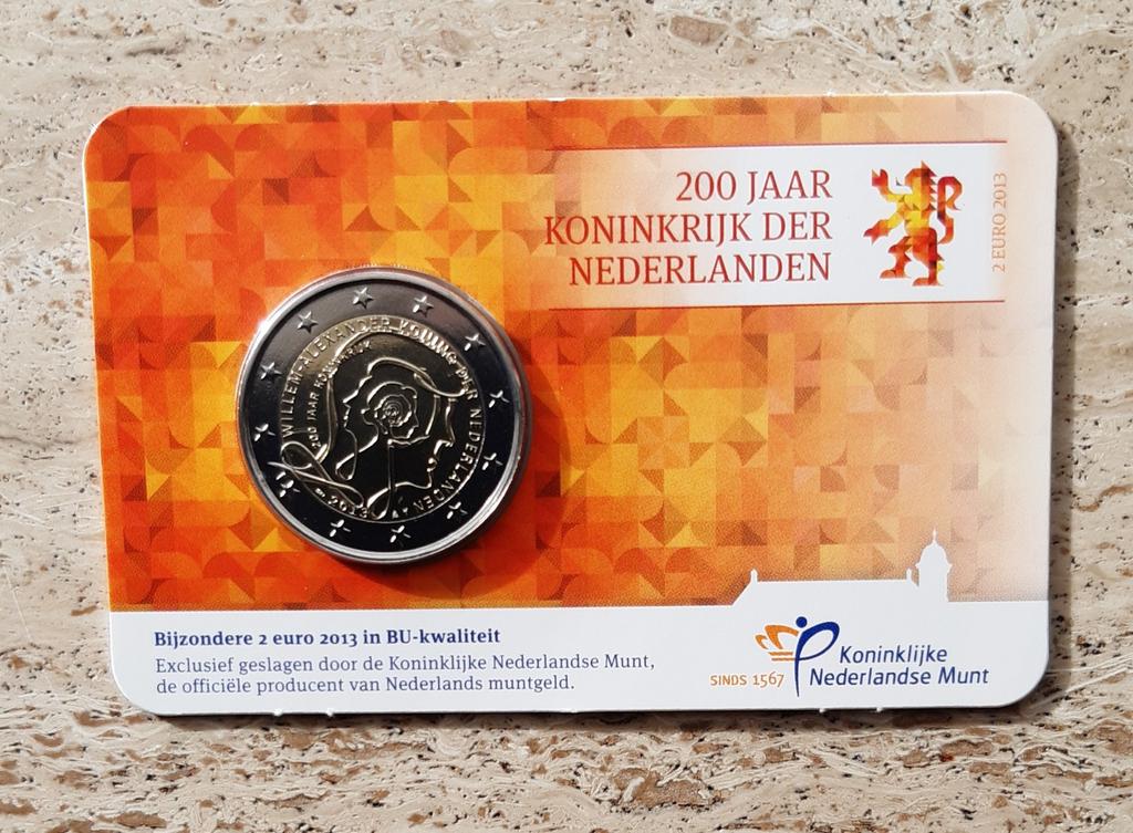 Coincard: 200 jaar Koninkrijk der Nederlanden  2013, Ophalen