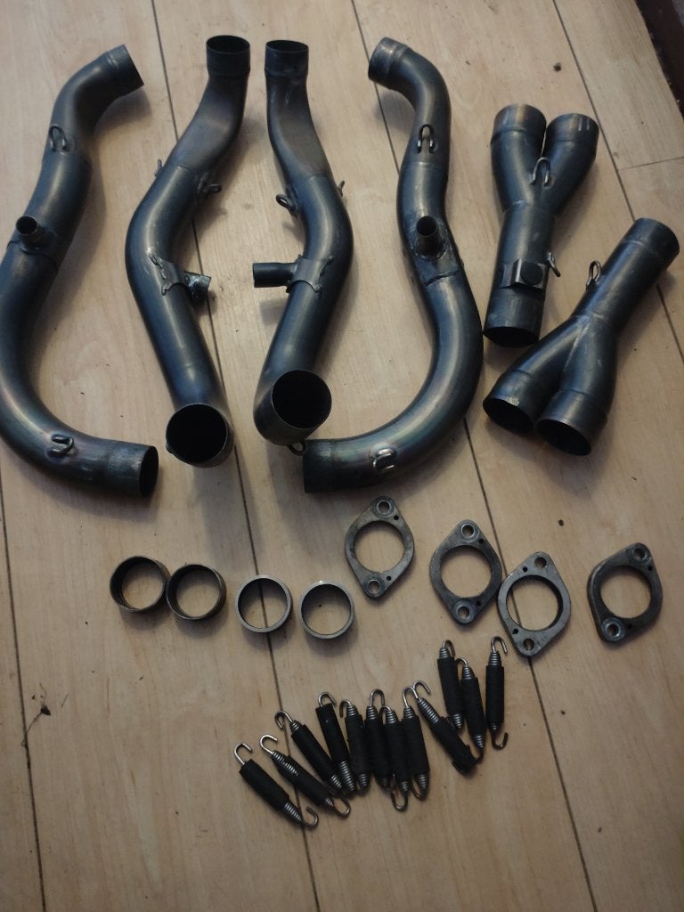 Akrapovic TOTANIUM bochtenset headers zx10r zx 10r zx10, Motoren, Onderdelen | Kawasaki, Ophalen of Verzenden