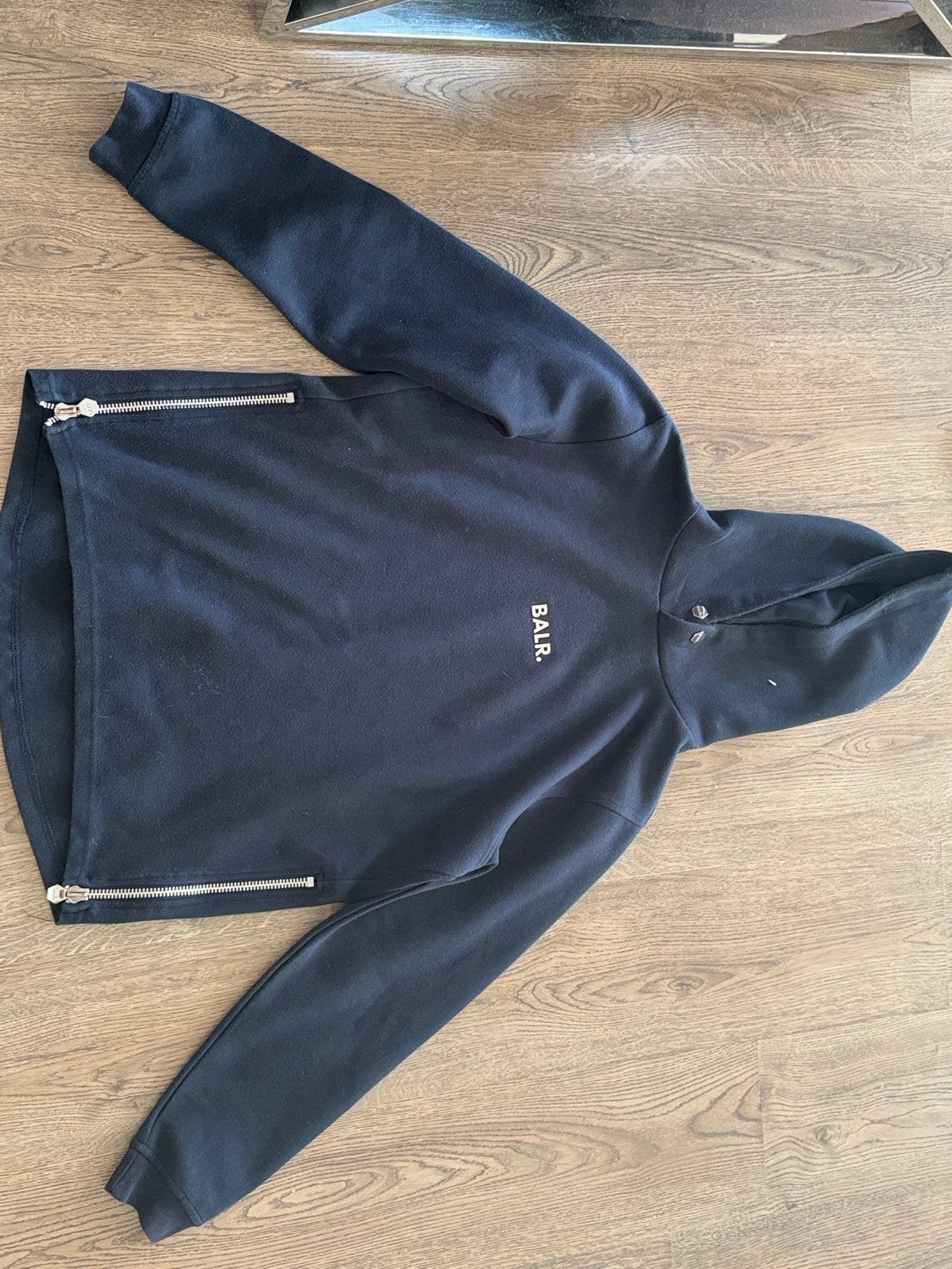 BALR. Q series hoodies met ritsen- Zwart, Grijs, Donkerblauw, Kleding | Heren, Ophalen of Verzenden, Gedragen, Maat 48/50 (M)