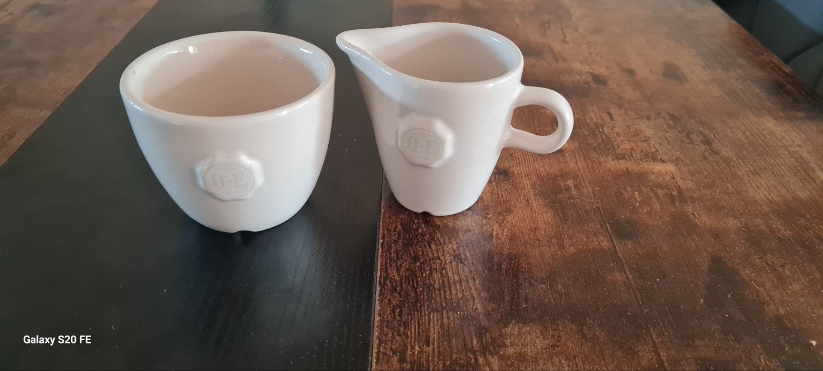 douwe egberts mosa melk en suiker kannen, Ophalen of Verzenden, Zo goed als nieuw, Suiker, Douwe Egberts