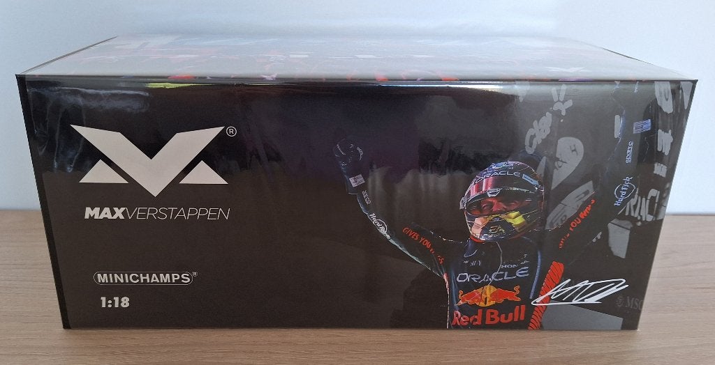 Max Verstappen WORLD CHAMPION 2023 edition 138, Verzamelen, Automerken, Motoren en Formule 1, Ophalen of Verzenden, Nieuw, Formule 1