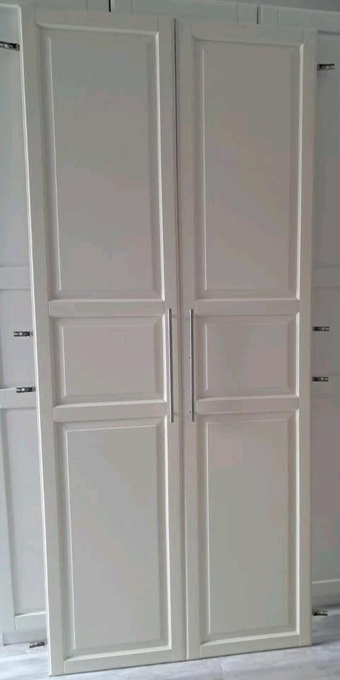 Witte pax kast deuren 2 stuks  229 bij 50 cm, Ophalen, 200 cm of meer, 50 tot 100 cm, Minder dan 25 cm