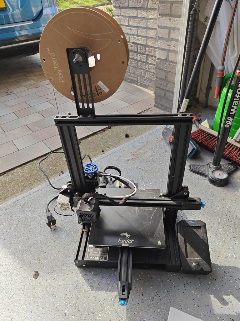 Creality Ender-3 V2 3D Printer, Computers en Software, 3D Printers, Gebruikt, Ingebouwde Wi-Fi, Ophalen of Verzenden