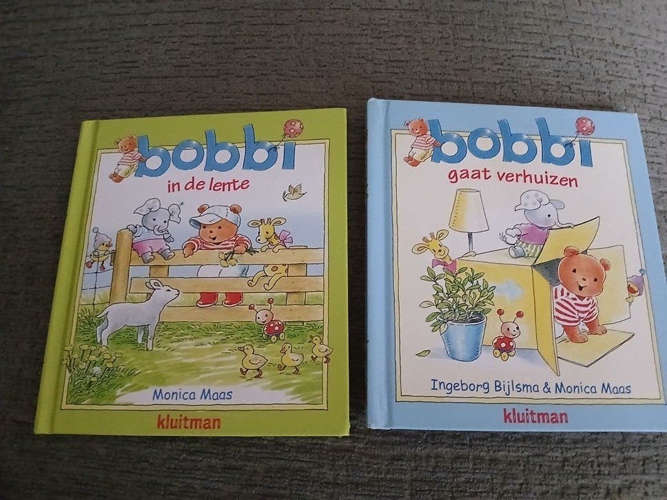 bobbi in de lente + bobbi gaat verhuizen monica Maas, Ophalen of Verzenden, Gelezen, Monica Maas, 2 tot 3 jaar