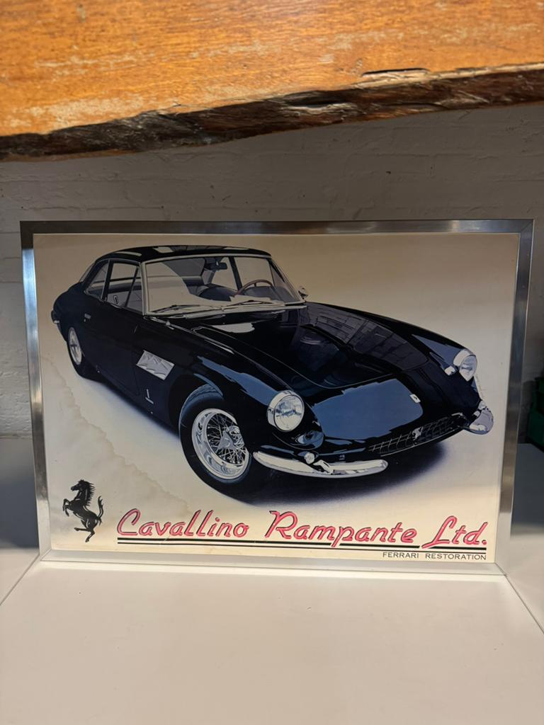 Ferrari Cavallino Rampante LTD Reclame bord, Ophalen, Zo goed als nieuw