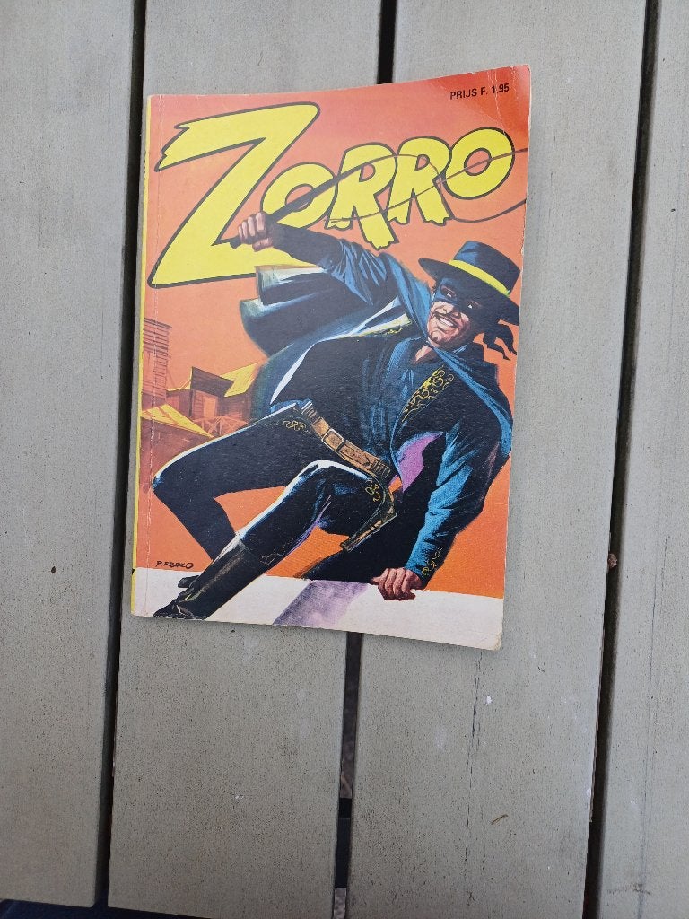 Zorro, Gelezen, Eén stripboek, Ophalen of Verzenden, P. Franco