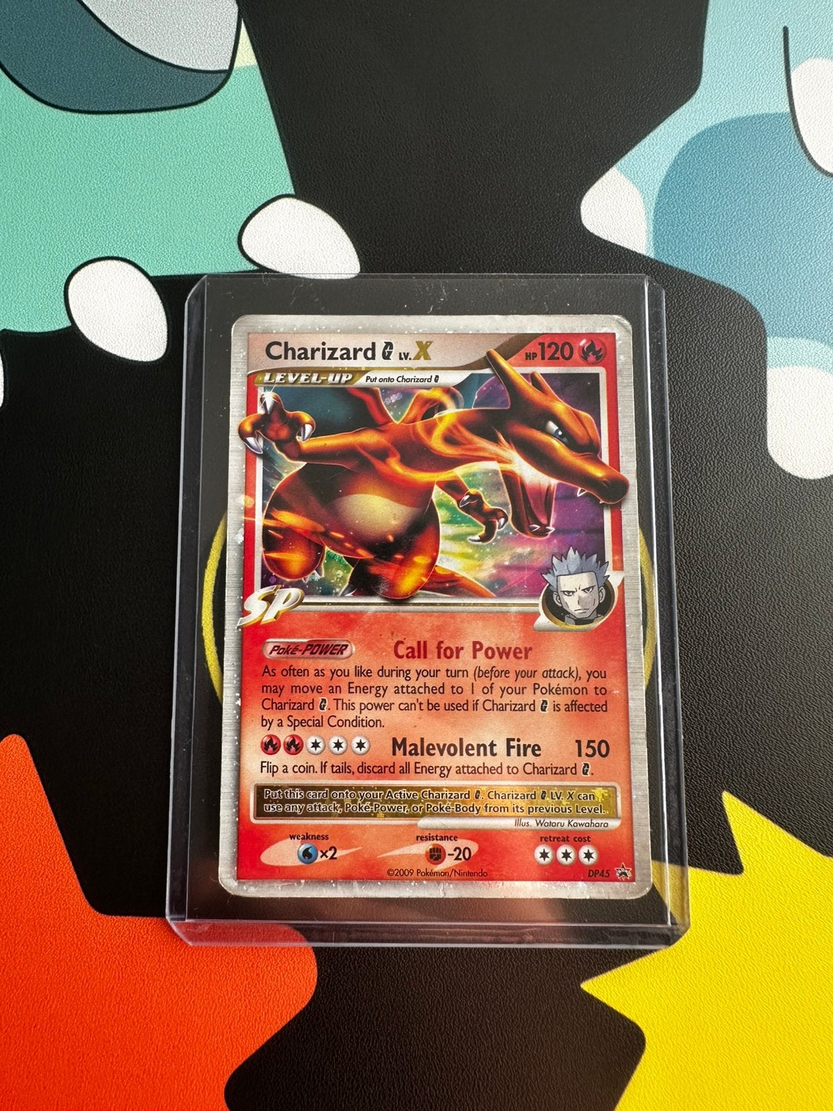 Charizard lvX DP45 promo, Ophalen of Verzenden, Gebruikt