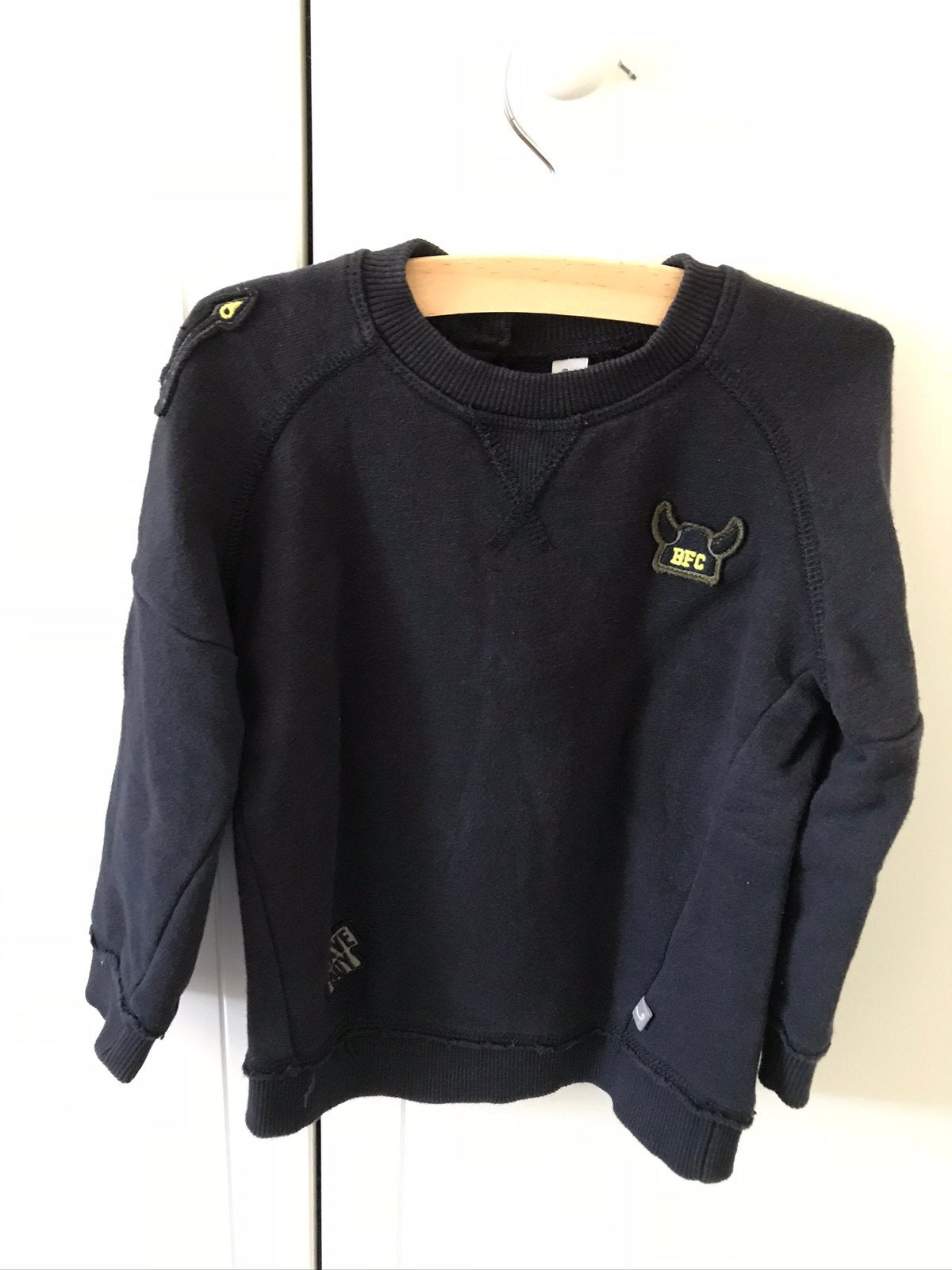 Jongens trui / sweater donkerblauw van Babyface mt 92, Kinderen en Baby's, Kinderkleding | Maat 92, Ophalen of Verzenden, Zo goed als nieuw