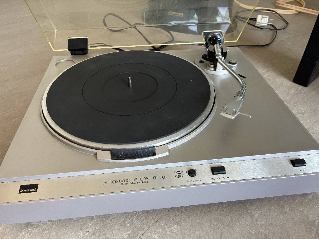 Sansui draaitafel FR-D3, Gebruikt, Automatisch, Platenspeler, Ophalen