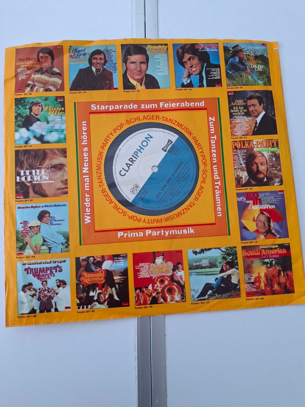 Vintage Polydor Starparade zum Feierabend LP Prima Partymus, LP, Gebruikt, Overige genres, Ophalen of Verzenden
