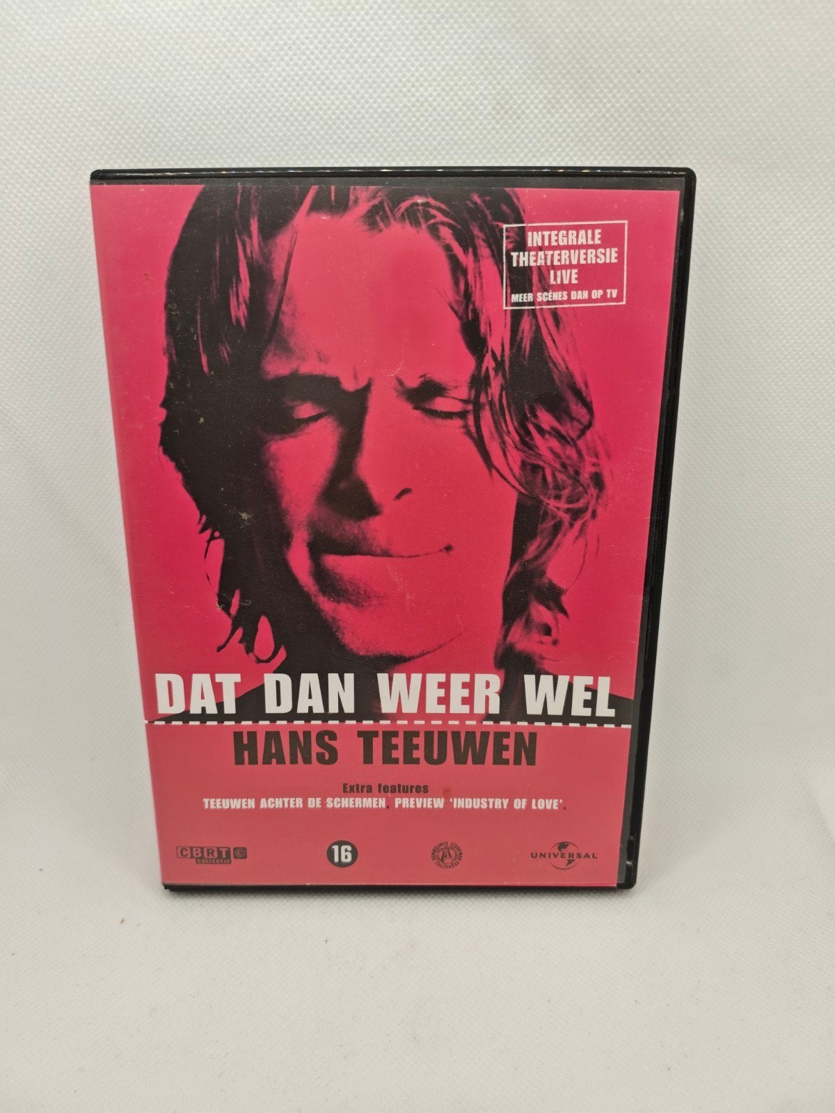 Dat dan weer wel hans teeuwen dvd, Vanaf 16 jaar, Ophalen of Verzenden, Zo goed als nieuw, Stand-up of Theatershow