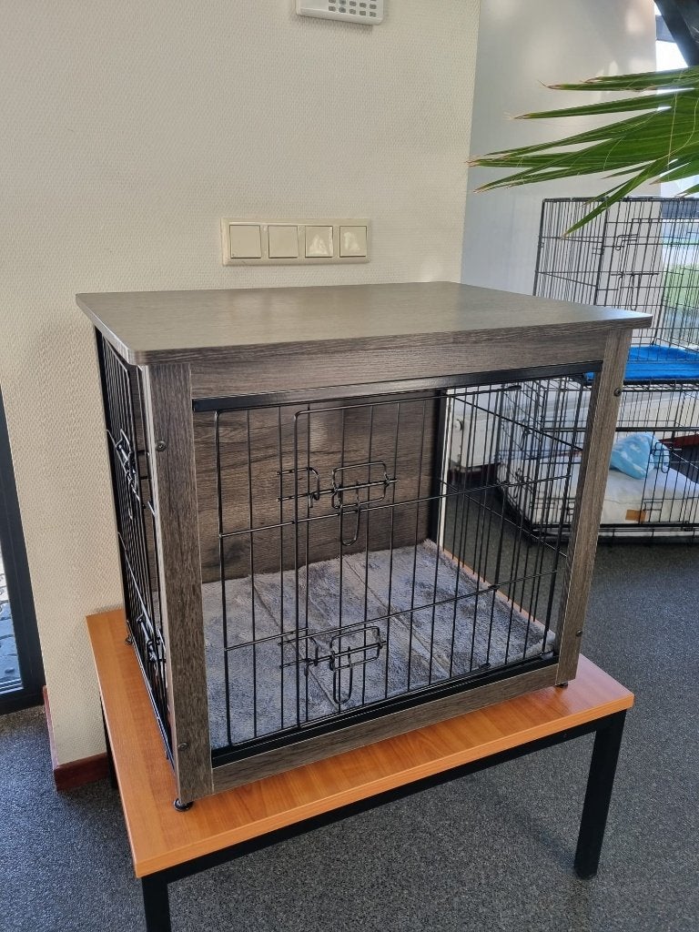Hondenbench Houten cover Puppy Bench Hond + gratis Benchmat, Dieren en Toebehoren, Ophalen of Verzenden, Nieuw