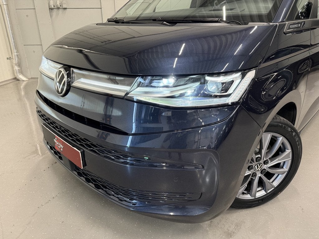 Volkswagen Multivan 1.4 eHybrid Energetic 7p. PANO/HEAD-UP/3, Auto's, Volkswagen, Stof, Gebruikt, Zwart, Blauw