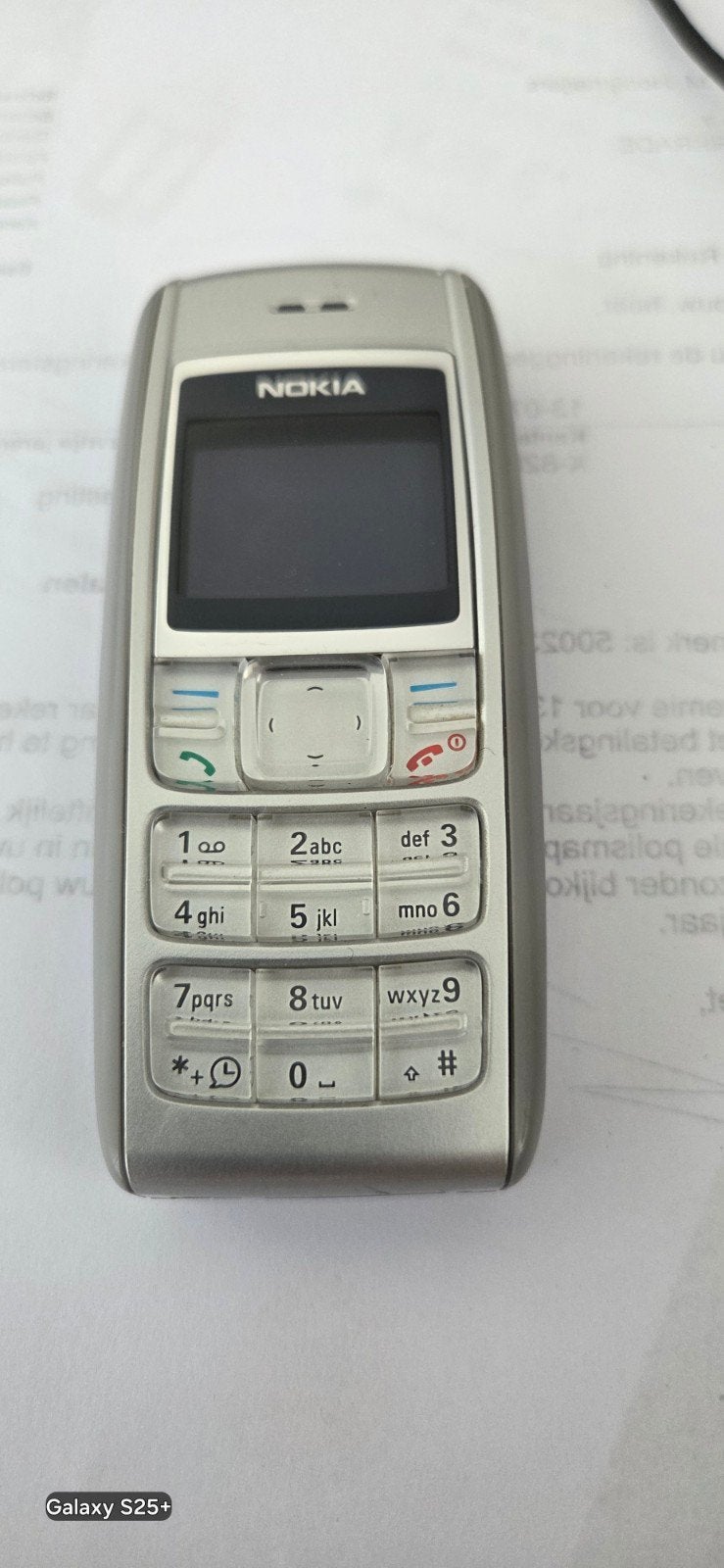 NOKIA TELEFOON, Ophalen, Geen camera, Zwart, Zo goed als nieuw