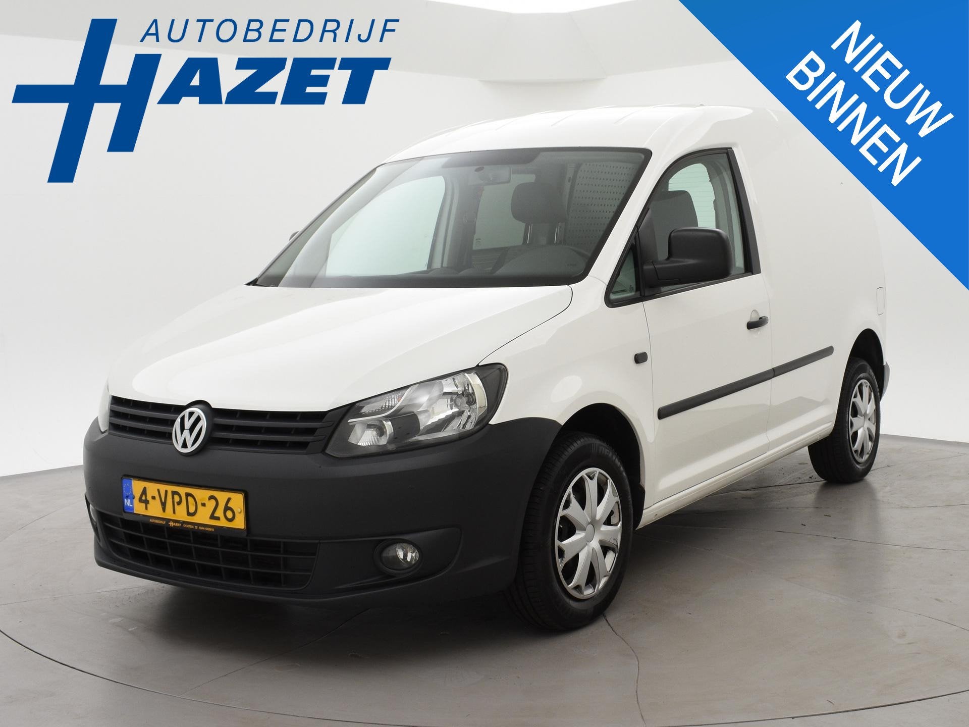 Volkswagen Caddy 2.0 CNG ECOFUEL BENZINE + AARDGAS *MARGE* |, Voorwielaandrijving, Euro 5, Stof, Gebruikt