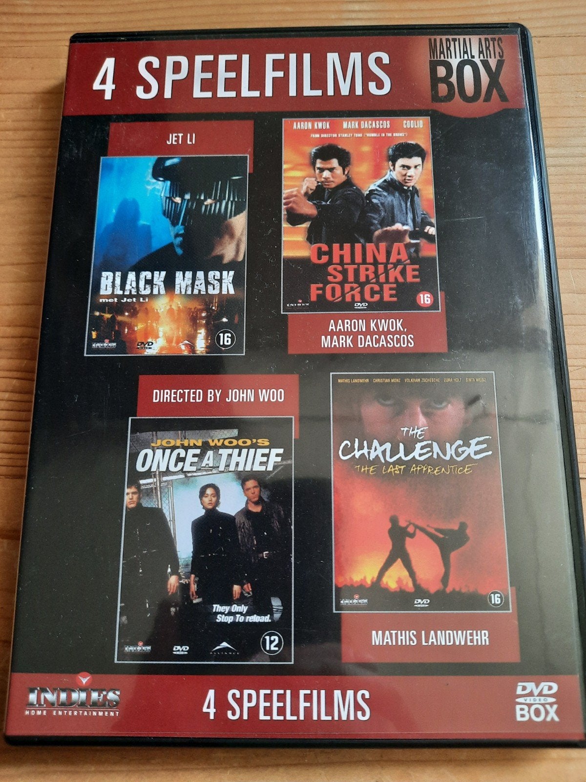 martial arts dvd box, Cd's en Dvd's, Alle leeftijden, Ophalen of Verzenden, Zo goed als nieuw, Martial Arts