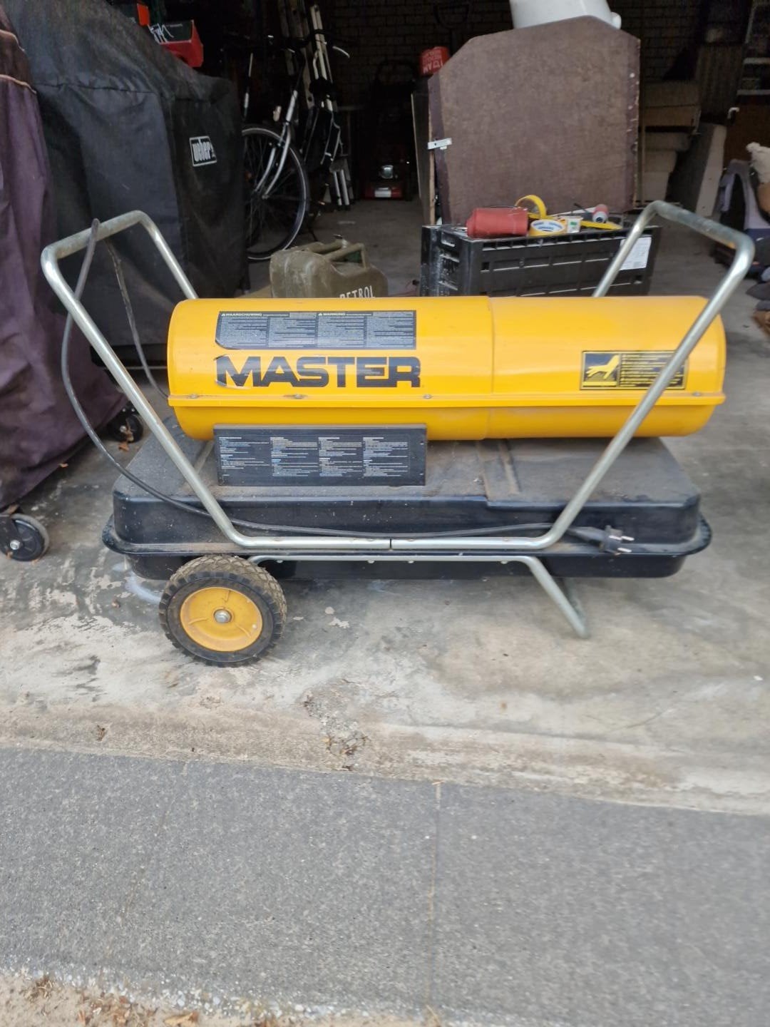 Master B150CEB Diesel Heteluchtkanon 44 kW – Professionele B, Overige typen, Ophalen of Verzenden, Zo goed als nieuw, 60 tot 150 cm