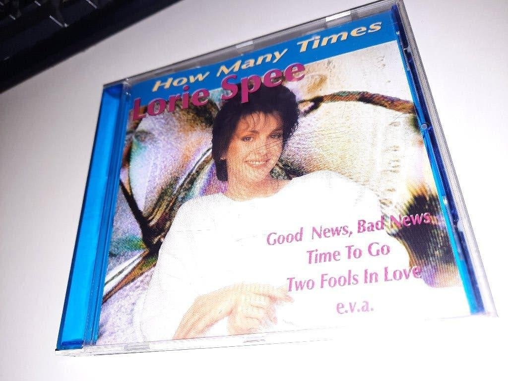 CD Lori Spee – How Many Times, Ophalen, Zo goed als nieuw