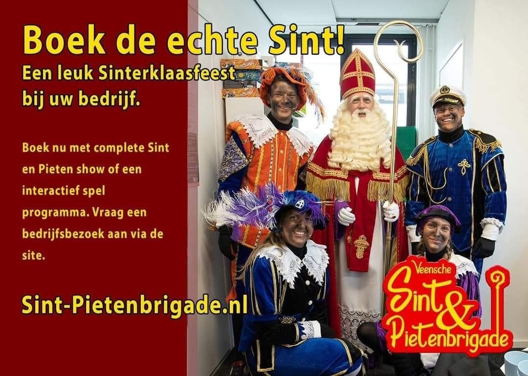 sinterklaasfeest op uw bedrijf, Ophalen of Verzenden, Nieuw