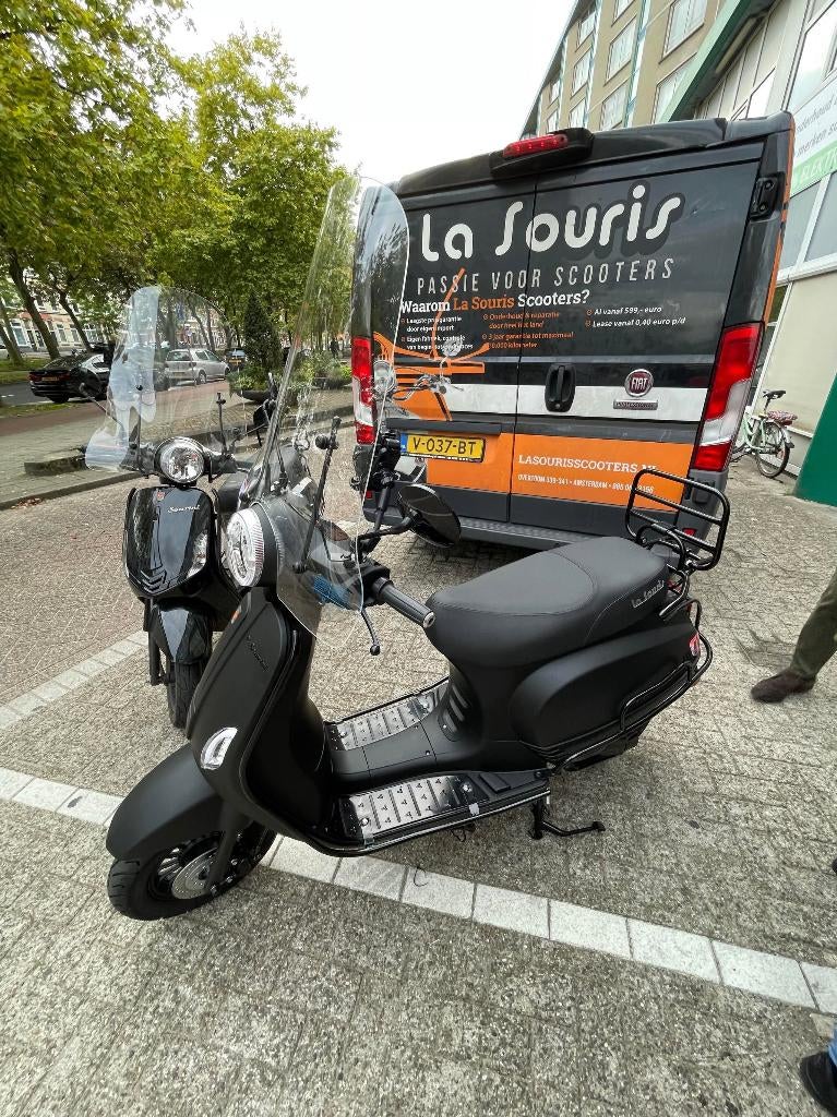 La Souris E-Sourini Bosch – Special Edition (Mat Black), Fietsen en Brommers, Snorfietsen en Snorscooters, Elektrisch, Zo goed als nieuw