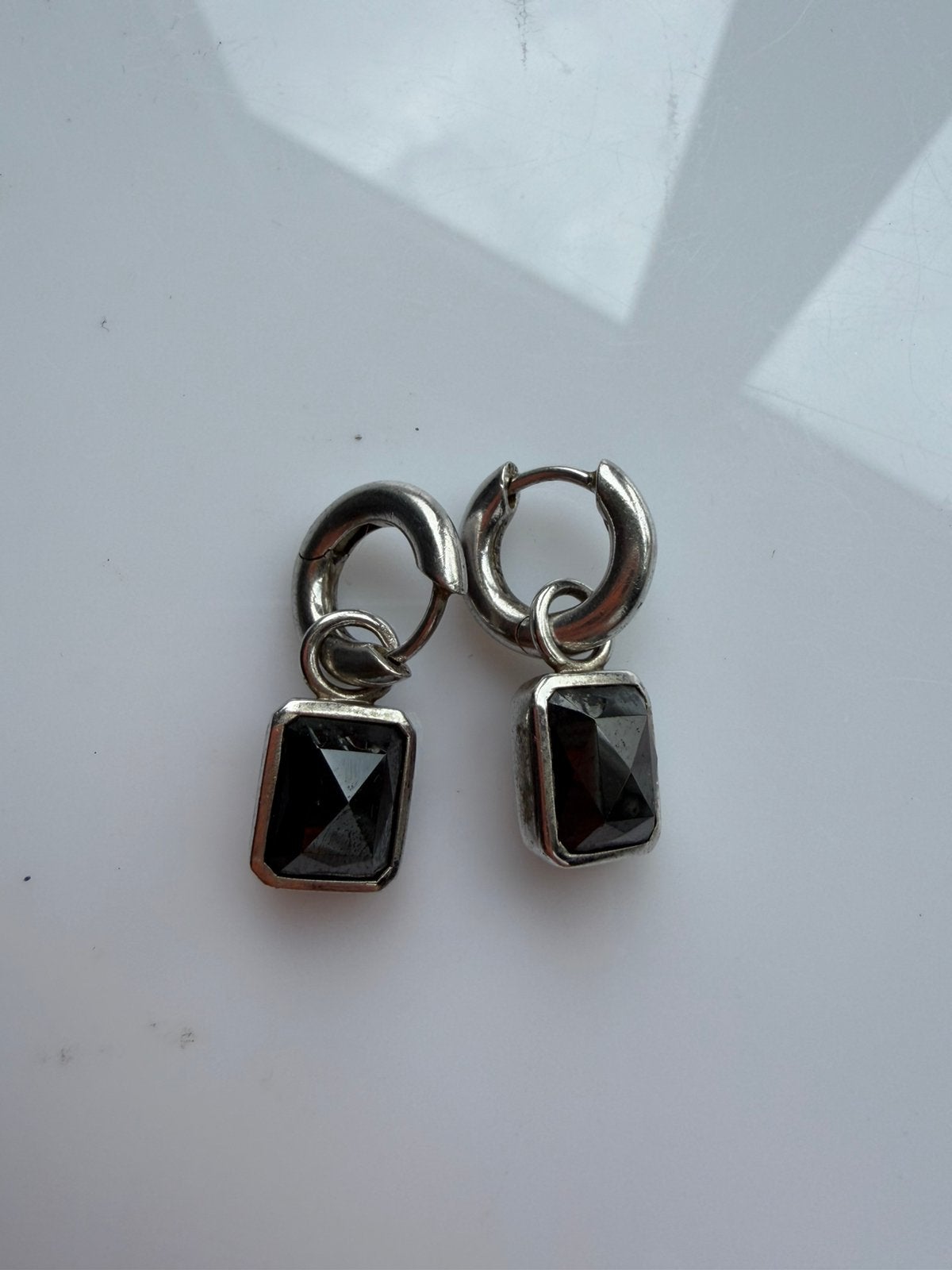 Ti Sento oorbellen, Verzenden, Zo goed als nieuw, Zilver