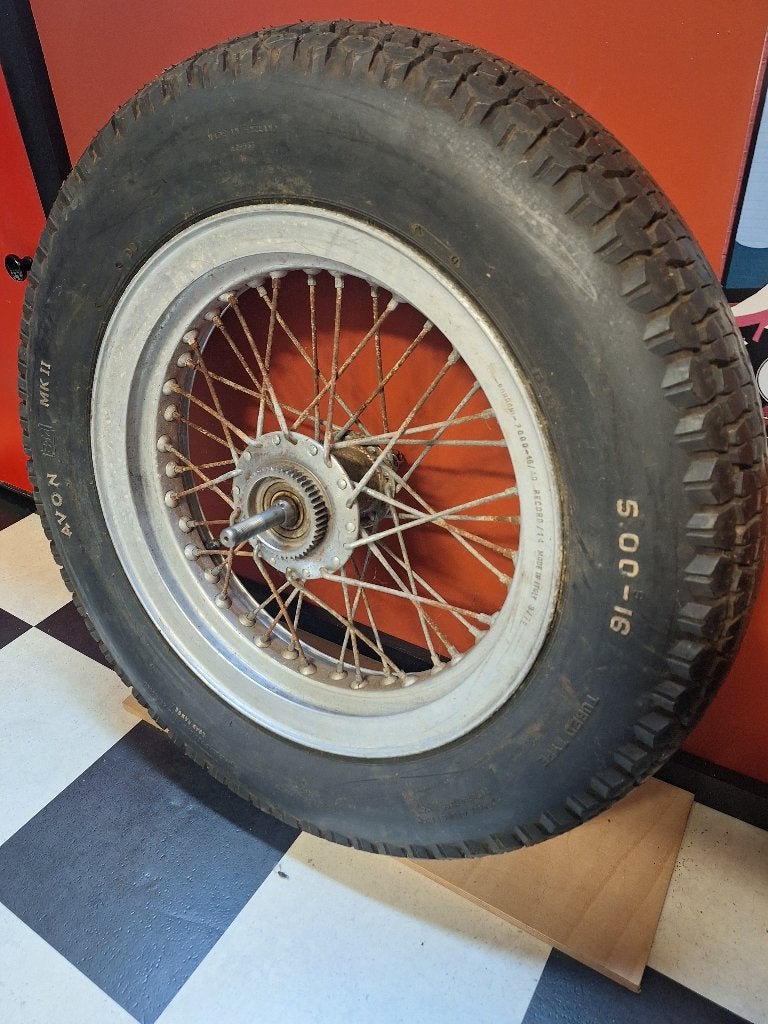 Achterwiel aluminium voor Triumph T120 Bobber, Ophalen, Gebruikt