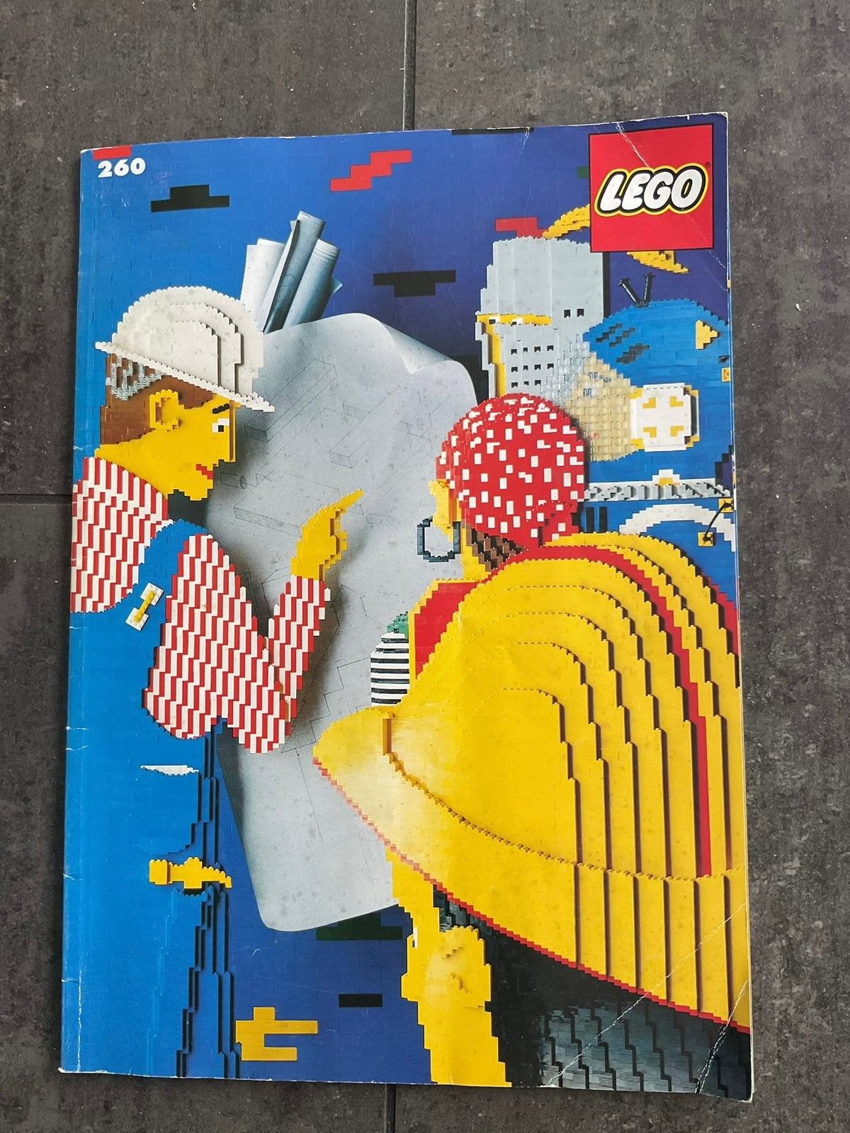 Lego 260 Ideeënboek ,vintage, Ophalen of Verzenden, Gebruikt