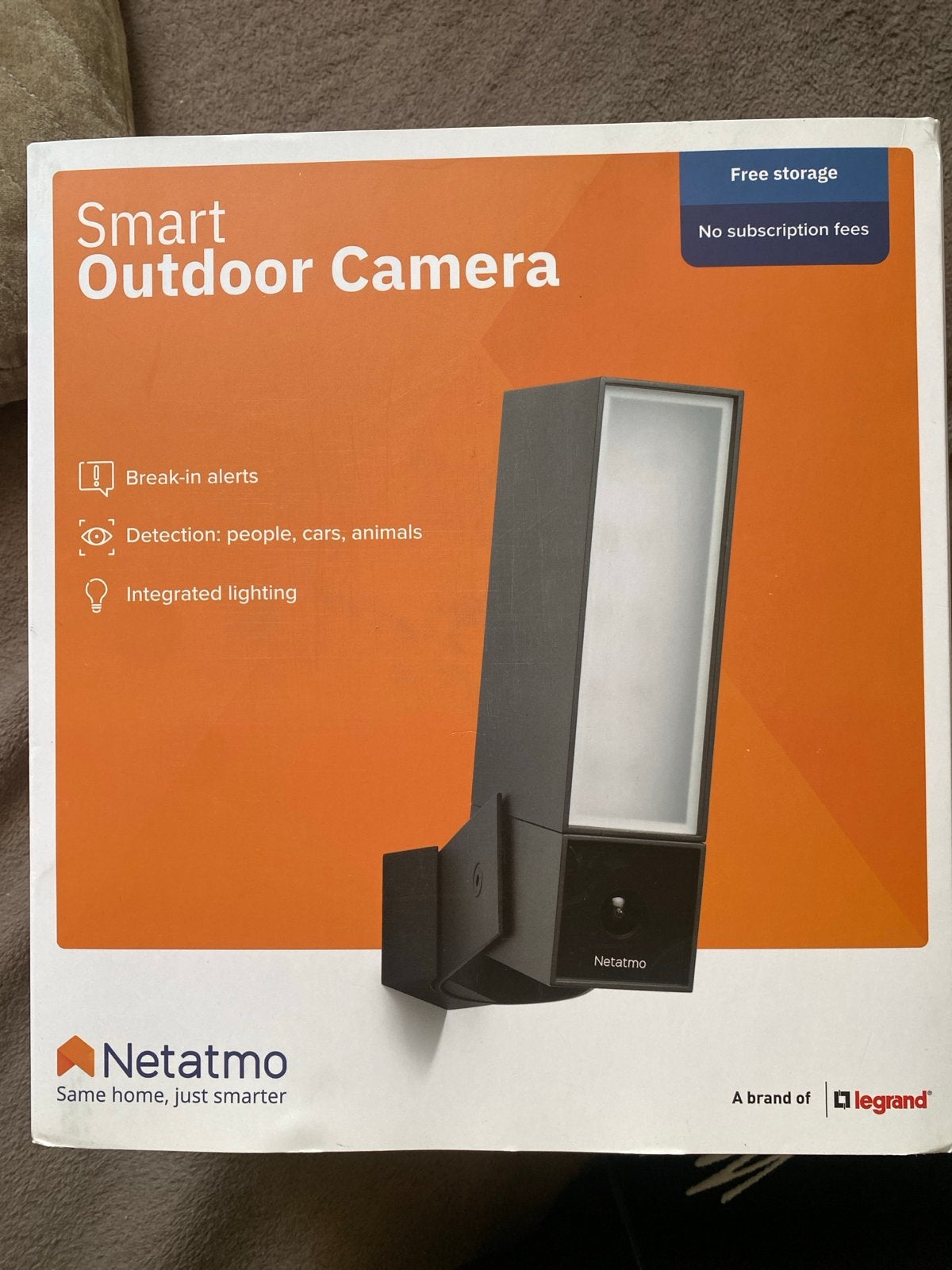 Netatmo Smart Outdoor Camera - Werkt perfect!, Audio, Tv en Foto, Videobewaking, Gebruikt, Buitencamera, Ophalen of Verzenden