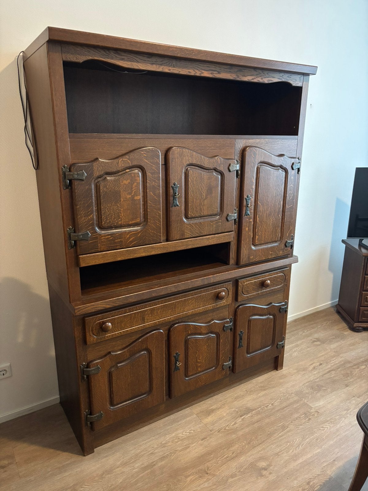 Dressoirkast, Huis en Inrichting, Ophalen, Zo goed als nieuw, Minder dan 150 cm, Minder dan 100 cm