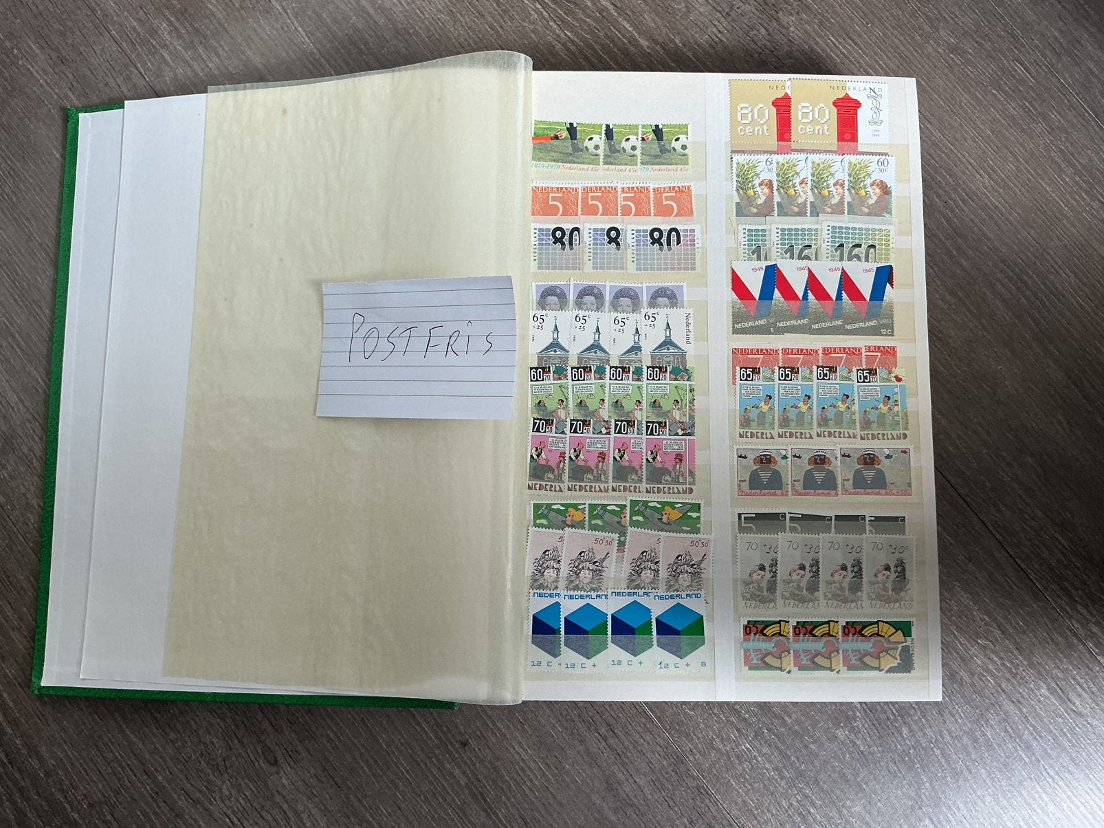 Postzegels Nederland uit “dubbeltjesboek”, Ophalen of Verzenden, Nederland