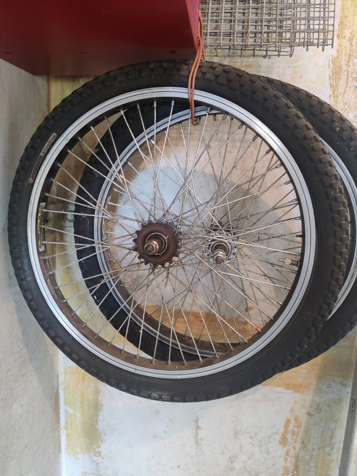 Multi spoke BMX velgen, Ophalen, Gebruikt, BMX, Wiel