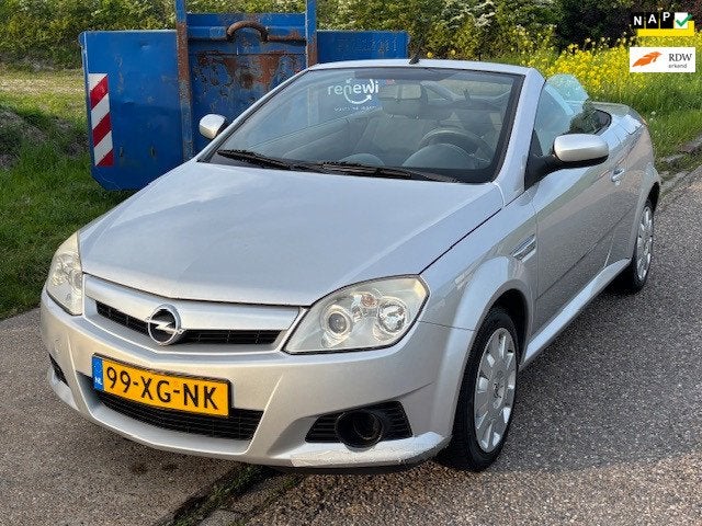 Opel Tigra TwinTop 1.4-16V Sport Airco Electric pakket Audio, Stof, Gebruikt, 4 cilinders, Cabriolet