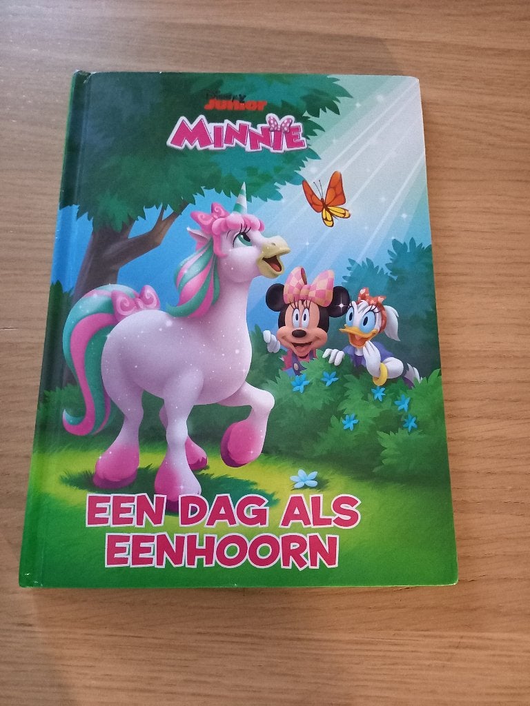 disney junior minnie een dag als eenhoorn, Ophalen of Verzenden, Zo goed als nieuw, Fictie algemeen