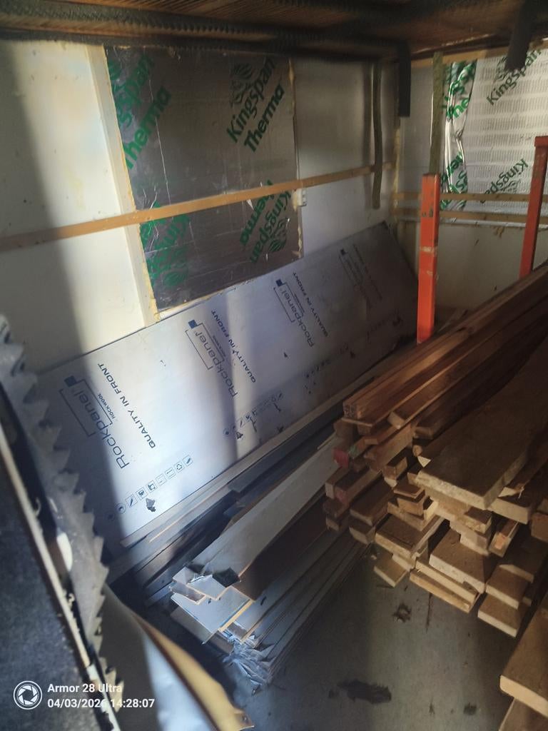 Trespa en rockpanel grote partij, Ophalen