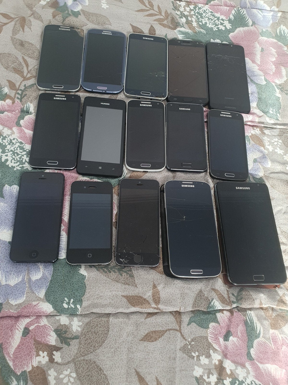 partij Samsungs en iPhone's, Telecommunicatie, Ophalen of Verzenden, Zwart, Overige modellen